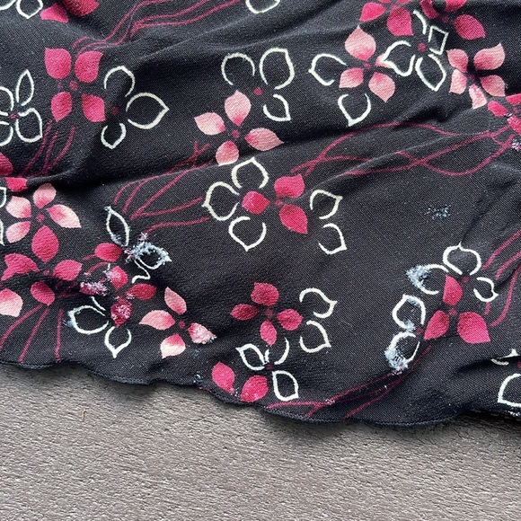 LOFT Floral Flowy Skirt - Picture 4 of 4